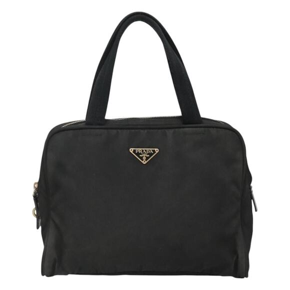 PRADA Hand Bag Nylon Black - Picture 2 of 9